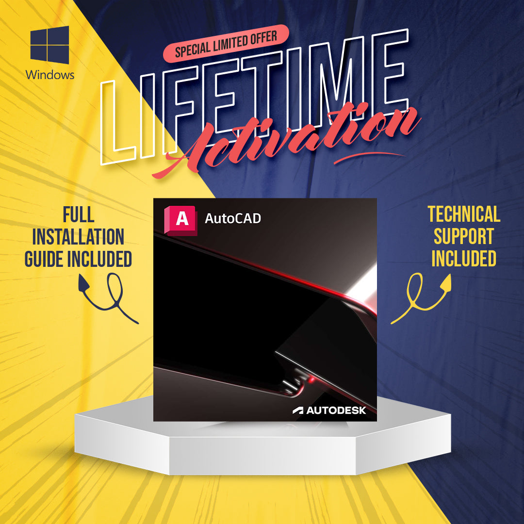 Autodesk AutoCAD 2027 Lifetime Activation For Windows